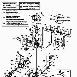 MTD 875 spare parts