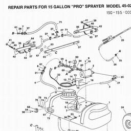 AGRIFAB (2001) 45-0292 / 190-155-000 spare parts