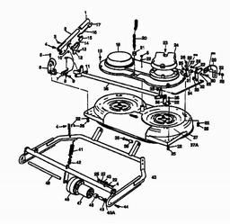 MTD F 125 spare parts