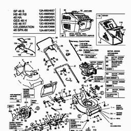 MTD 46 SPK-60 spare parts