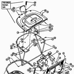 LAWNFLITE 705 Hydro spare parts