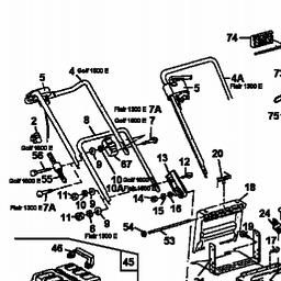 Golf 1500 E spare parts