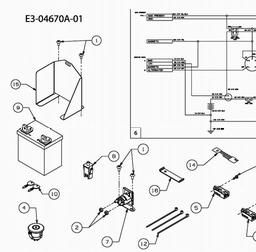 LAWNFLITE MINIRIDER ES spare parts