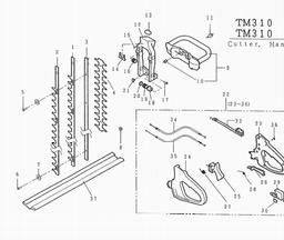 LawnFlite-Pro TM310S spare parts