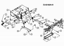 CUB CADET All Rounder 1050 spare parts