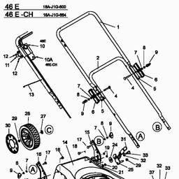 MTD 46 E spare parts