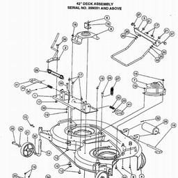 CUB CADET 2165 spare parts