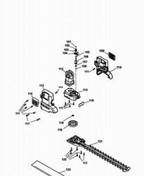 Wolf-Garten HSE 55 V spare parts