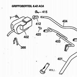 Wolf-Garten 6.42 ACA spare parts