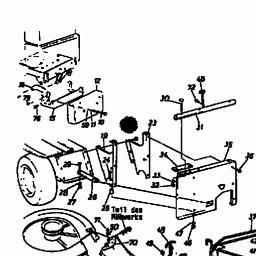 MTD 30"/76cm rear discharge,8 blades,wheel wheights spare parts