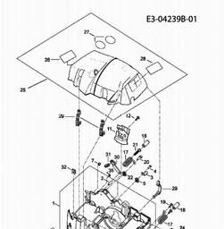 CUB CADET CC 3045 spare parts