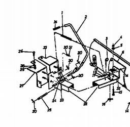 MTD 485 - 42"/107cm for 300, 400, 600 series to 1999 spare parts