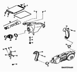 CUB CADET SS 230 spare parts