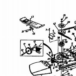 MTD SUPER 14-107 V spare parts
