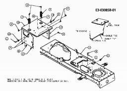CUB CADET CC 1020 spare parts