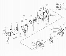 LawnFlite-Pro TM310S spare parts