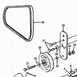 CUB CADET 1572 spare parts