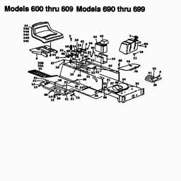 MTD H 165 spare parts
