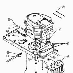 MTD P 180 AMN spare parts
