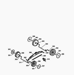 Wolf-Garten Hybrid Power 40 spare parts