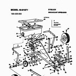 MTD 45-01871  (190-438-000) spare parts