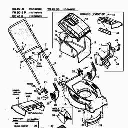 Yard-Man YM 5018 P spare parts