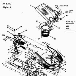 Yard-Man AH 8220 spare parts