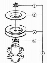 LAWNFLITE 806 spare parts