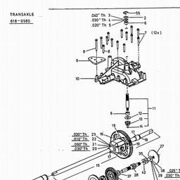 MOWMASTER (2003) PINTO / 13B6064-600 spare parts