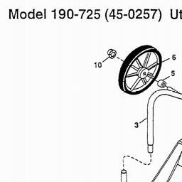 AGRIFAB (2001) 45-0257 / 190-725-000 spare parts