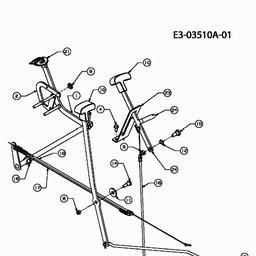 MTD mini RIDER 60 E spare parts