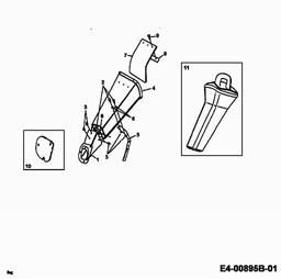MTD 315 B spare parts