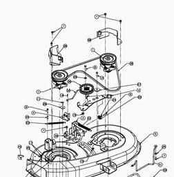 Bolens M 762 F spare parts