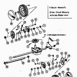 MTD 48 SPMT spare parts