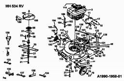 Gutbrod MH 534 RV spare parts