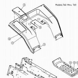 MOWMASTER (2001) RH125 / 13D3760N600 spare parts
