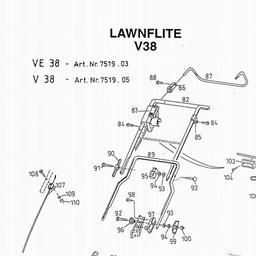 LAWNFLITE (1997) V33 spare parts