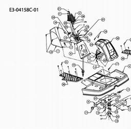 CUB CADET FMZ 42 spare parts