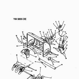 Yard-Man YM 5655 DE spare parts