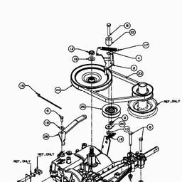 MTD mini RIDER 60 E spare parts