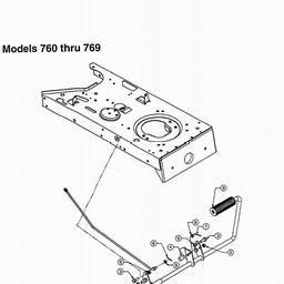 LAWNFLITE (1997) 19-096 38" Deck Multch Kit spare parts