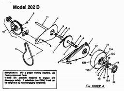 MTD 202 spare parts