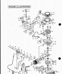 LAWNFLITE E-2560 spare parts