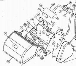 LawnFlite-Pro TD500H 2005 spare parts