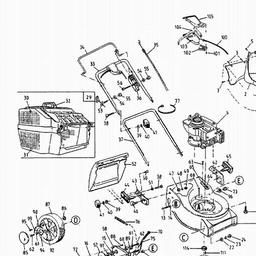LAWNFLITE (2001) 46SP / 12C-685Z600 spare parts