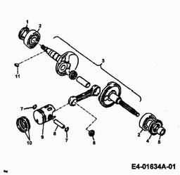 CUB CADET Miniquad 50 spare parts