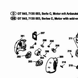 Wolf-Garten GT 845 spare parts