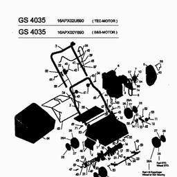 Gutbrod GS 4035 spare parts
