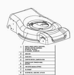 Yard-Man YM 46 SPO spare parts