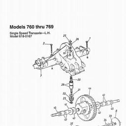 LAWNFLITE (1997) 19-096 38" Deck Multch Kit spare parts